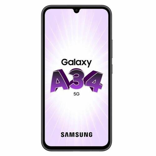 Smartphone Samsung A34 5G 6,6" 6 GB RAM 128 GB Sort Grå Stål