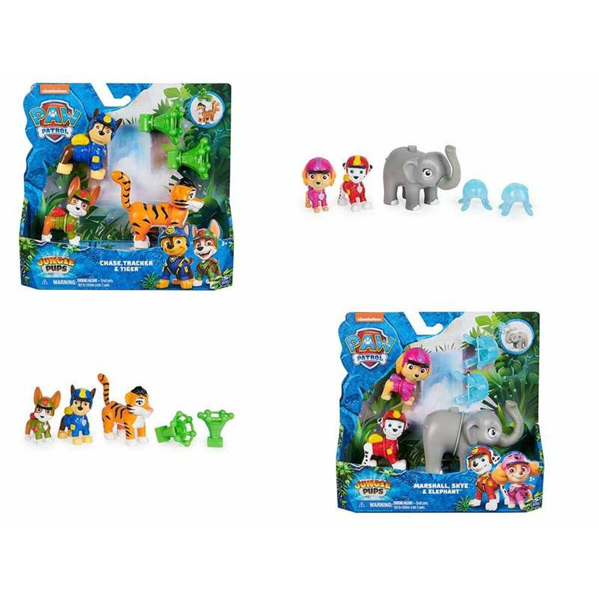The Paw Patrol Jungle Playset - 4 enheder (19,05 × 20,23 × 5,71 cm)