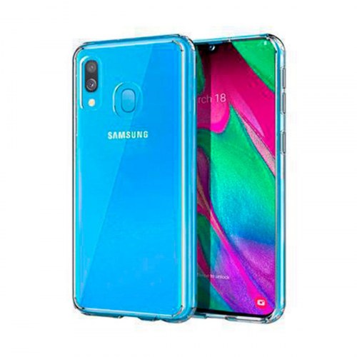 Mobilcover til Samsung Galaxy A40 - gennemsigtigt