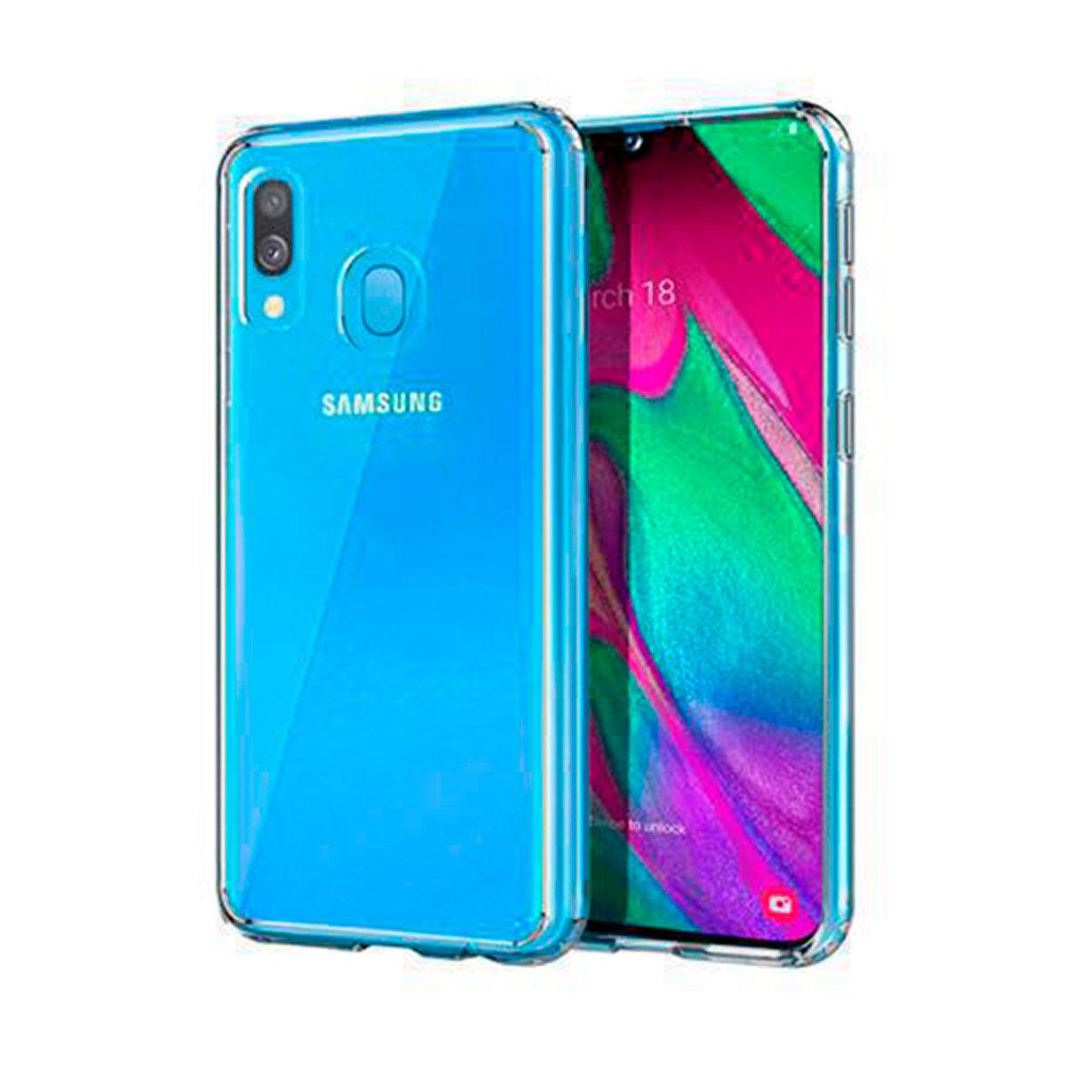 Mobilcover til Samsung Galaxy A40 - gennemsigtigt