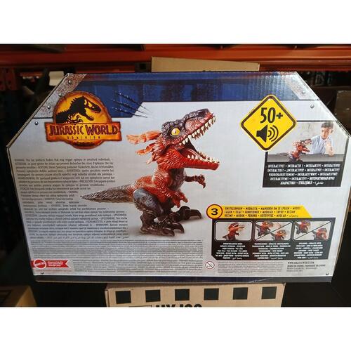 dyr Jurassic World Uncaged med lyd 26 x 18 x 54 cm