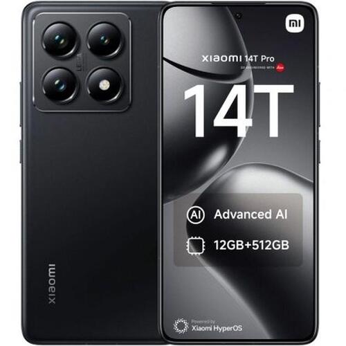 Smartphone Xiaomi 14T Pro 5G 6,67" 12 GB RAM 512 GB Sort