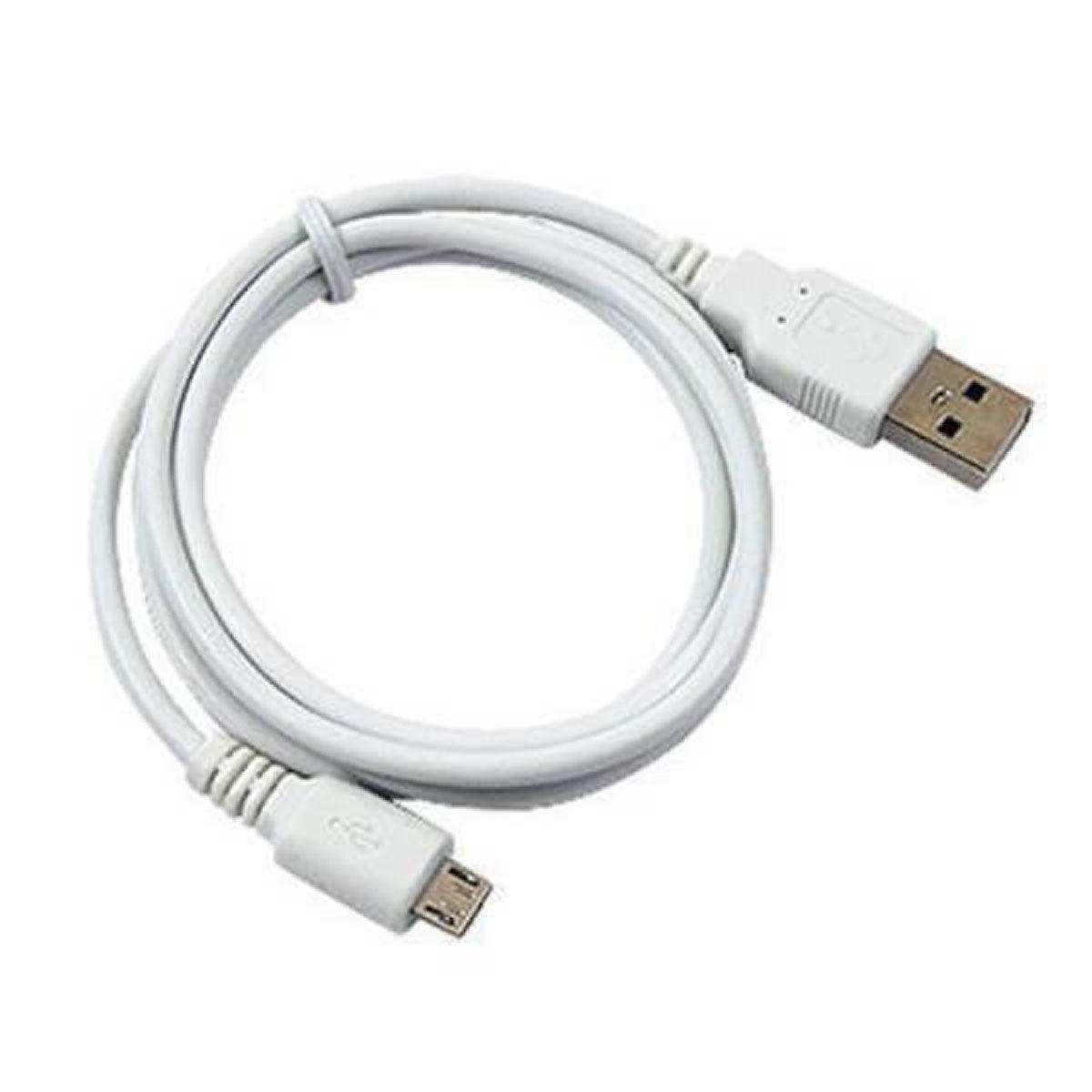 Micro USB til USB-kabel - hvid