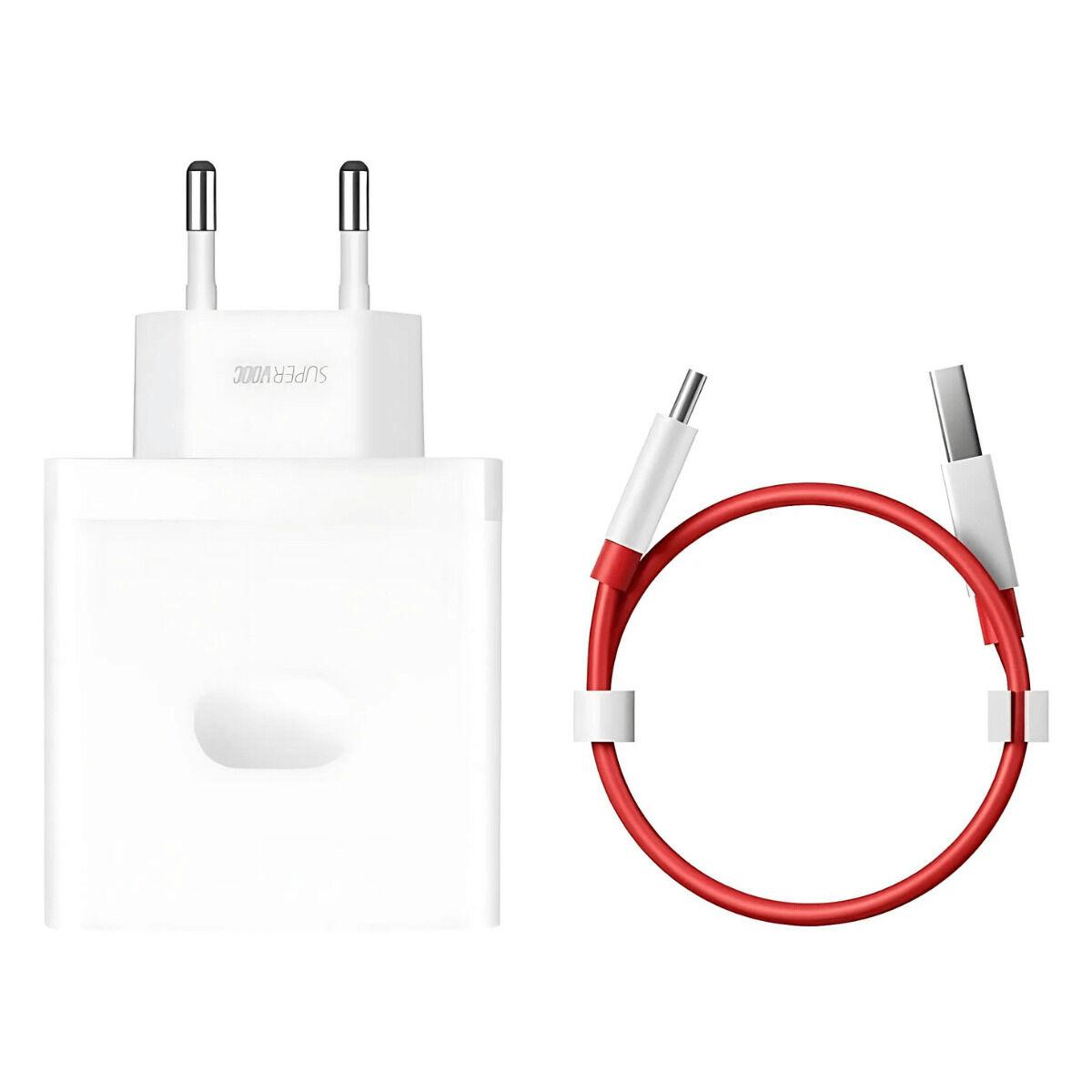 Vægoplader OnePlus SUPERVOOC Hvid 100 W