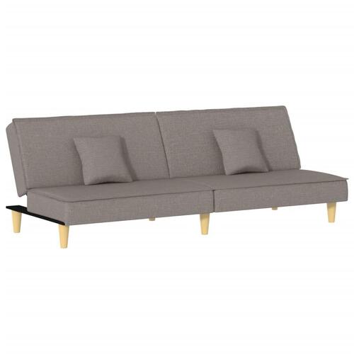 Sovesofa stof gråbrun