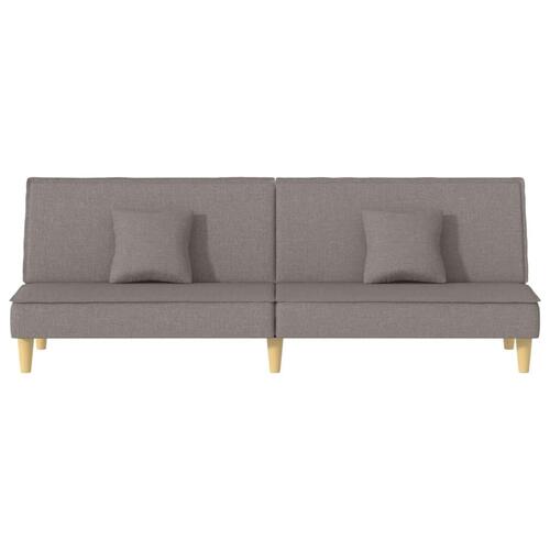 Sovesofa stof gråbrun
