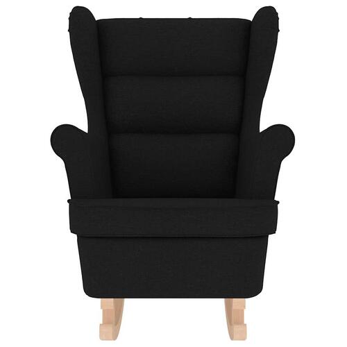 Gyngestol 74x90x102 cm stof sort