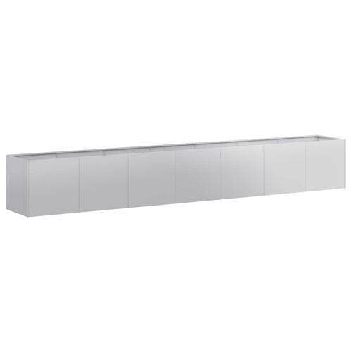 Plantekasse 280x40x40 cm galvaniseret stål