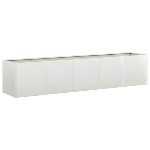 Plantekasse 200x40x40 cm rustfrit stål