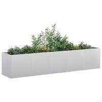 Plantekasse 200x40x40 cm galvaniseret stål