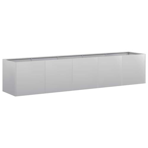 Plantekasse 200x40x40 cm galvaniseret stål