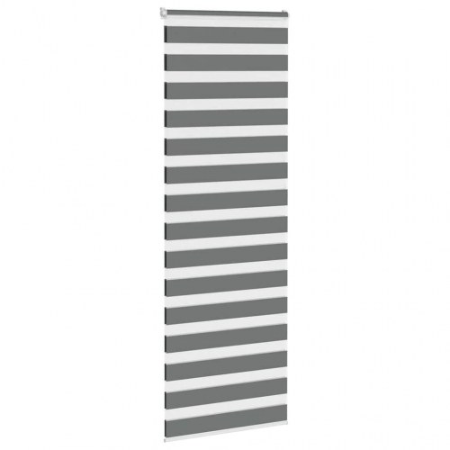 Zebragardin mørkegrå 85 x 200 cm