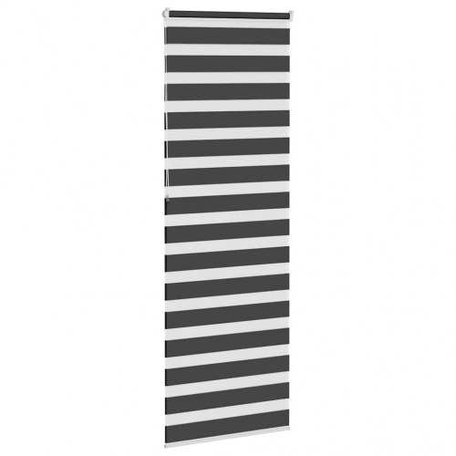 Zebragardin sort 75 x 230 cm