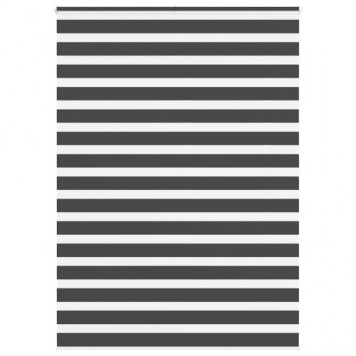 Zebragardin sort 160 x 200 cm