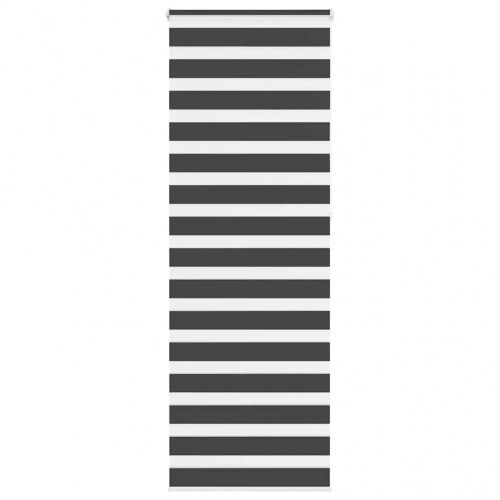 Zebragardin sort 85 x 230 cm