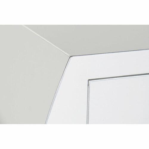 Konsol DKD Home Decor Hvid Sølv Gran Træ MDF (96 x 26 x 80 cm)