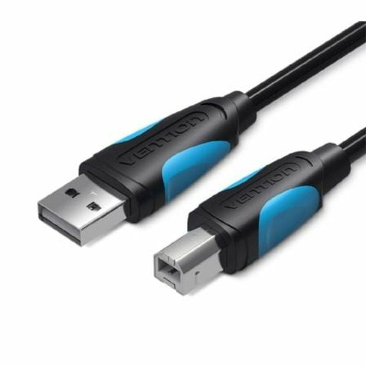 USB-kabel Vention Sort (VAS-A16-B800)