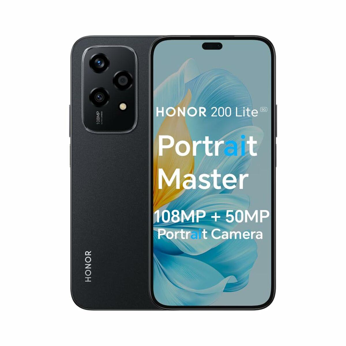 Honor 200 Lite smartphone 6,7" - 8 GB RAM, 256 GB - Sort