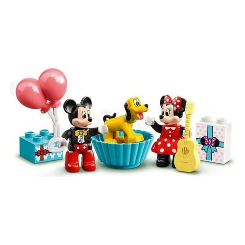 Playset Duplo Mickey and Minnie Birthday Train Lego 10941 Multifarvet