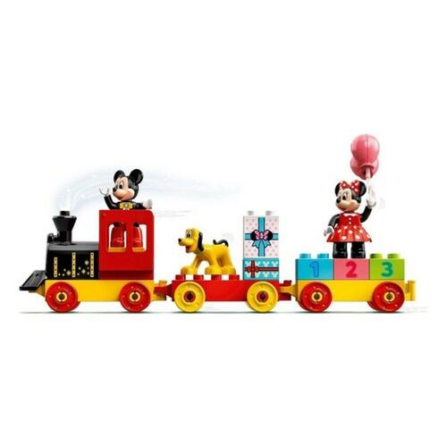 Playset Duplo Mickey and Minnie Birthday Train Lego 10941 Multifarvet