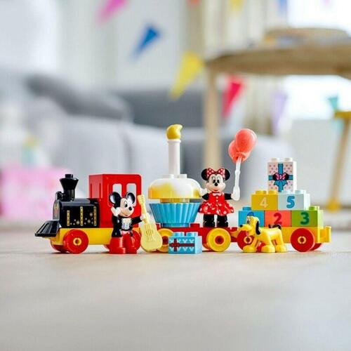 Playset Duplo Mickey and Minnie Birthday Train Lego 10941 Multifarvet