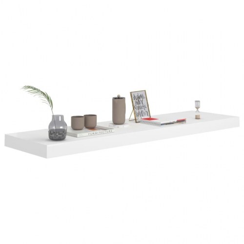 Væghylder 2 stk. 90 × 23,5 × 3,8 cm - MDF, hvid