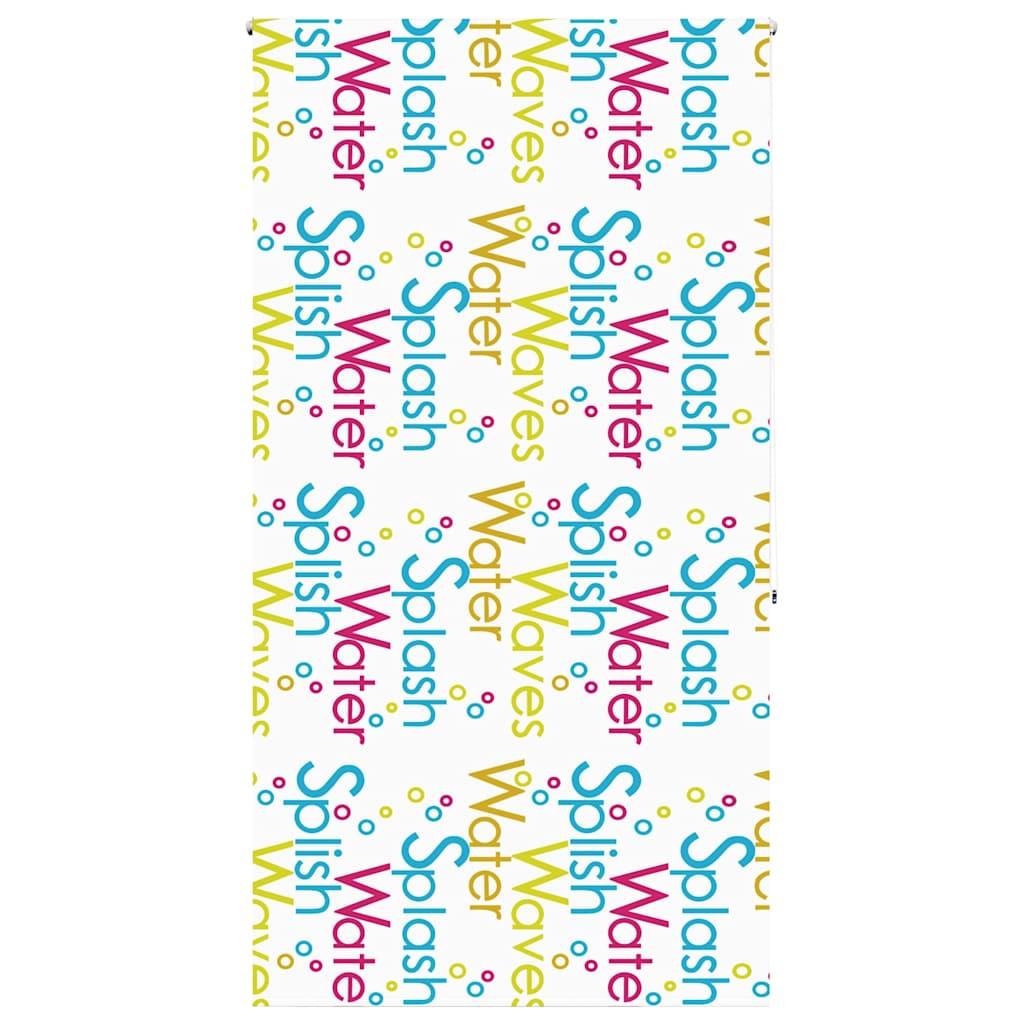 Bruserullegardin Stofbredde 116 Cm Splash - uden kassette / 120 x 240 cm