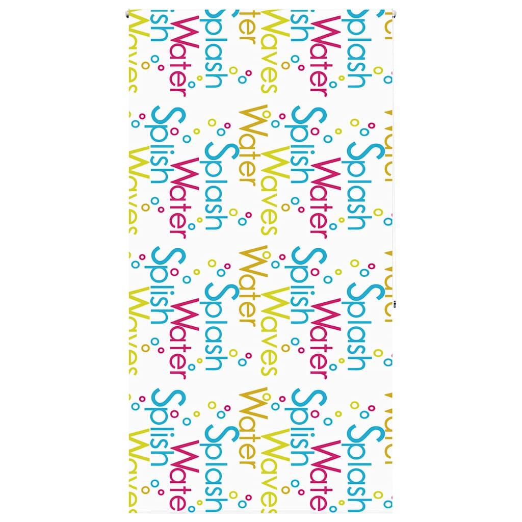 Bruserullegardin Stofbredde 116 Cm Splash - uden kassette / 140 x 240 cm
