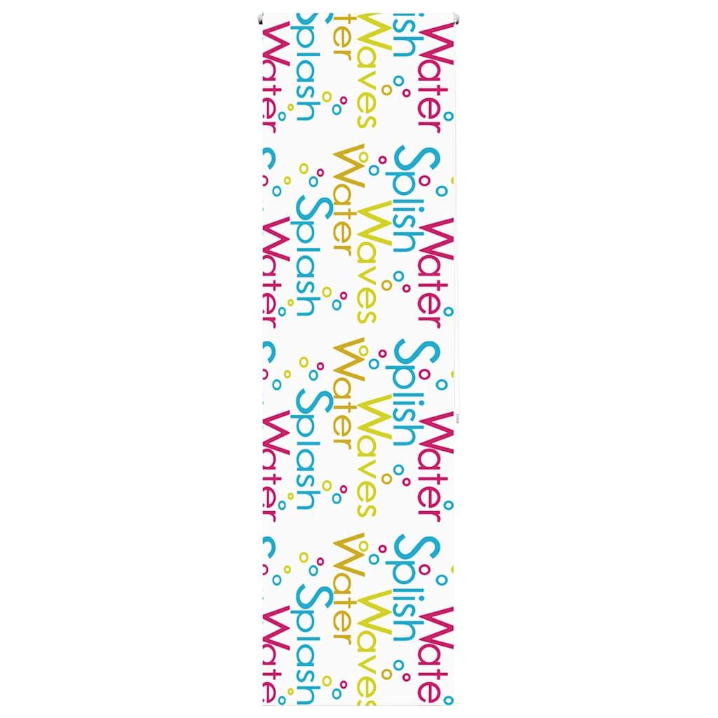 Bruserullegardin 60x240 cm Stofbredde 56 cm billede