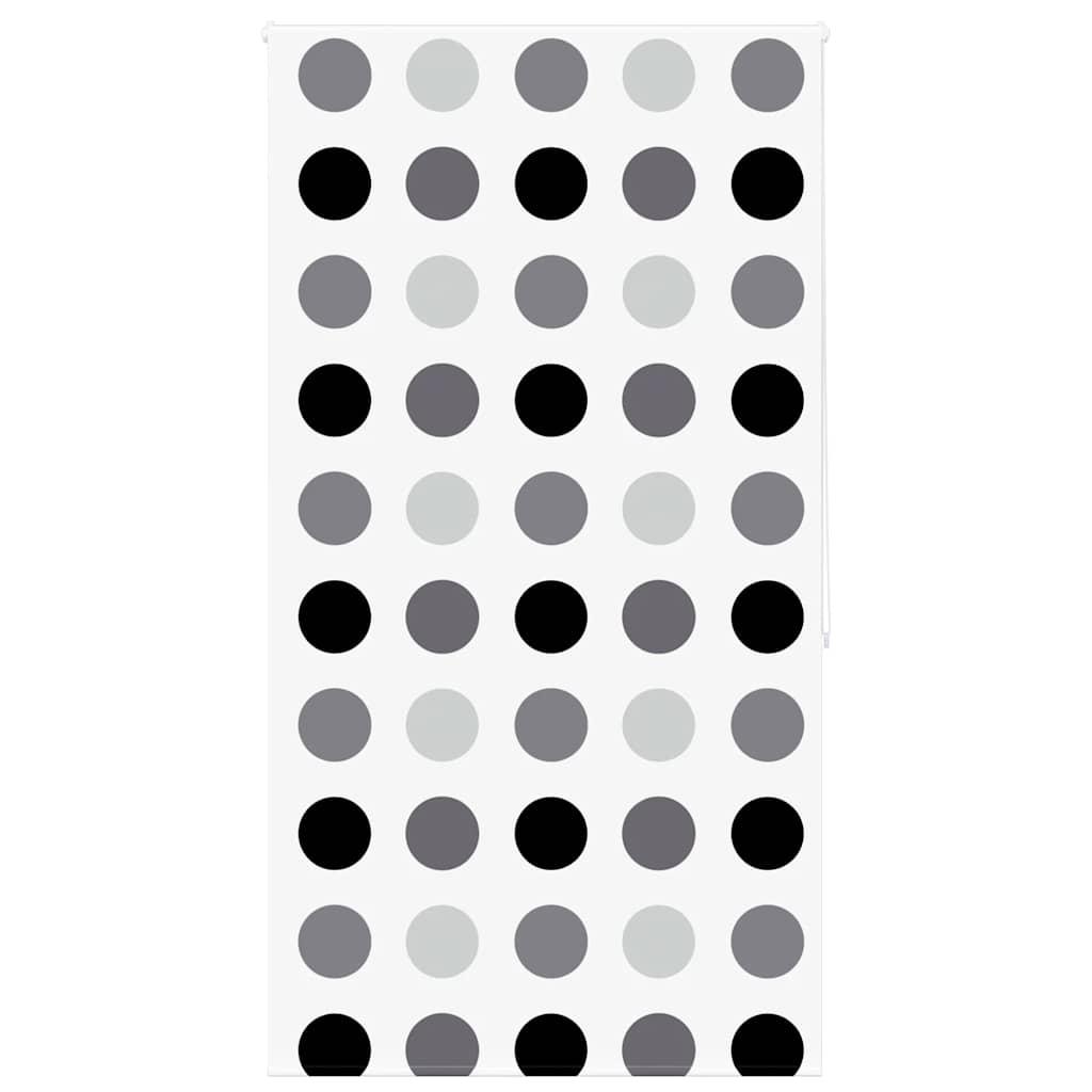 Bruserullegardin Stofbredde 116 Cm Cirkel - uden kassette / 140 x 240 cm