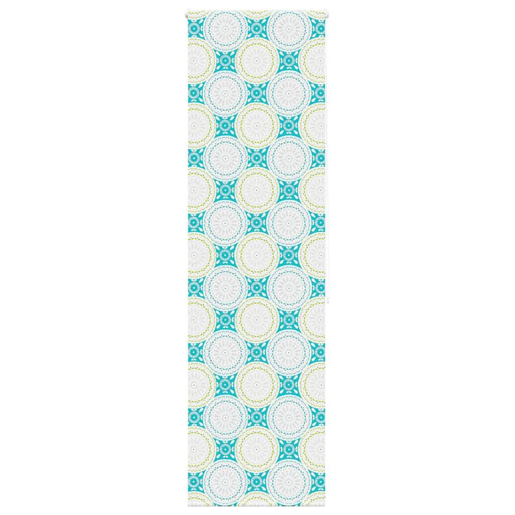 Bruserullegardin Stofbredde 76 Cm Ornament - uden kassette / 70 x 240 cm