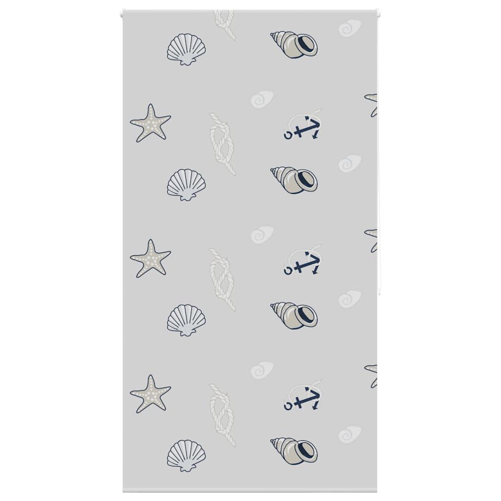 Bruserullegardin 130x240 cm Stofbredde 126 cm billede