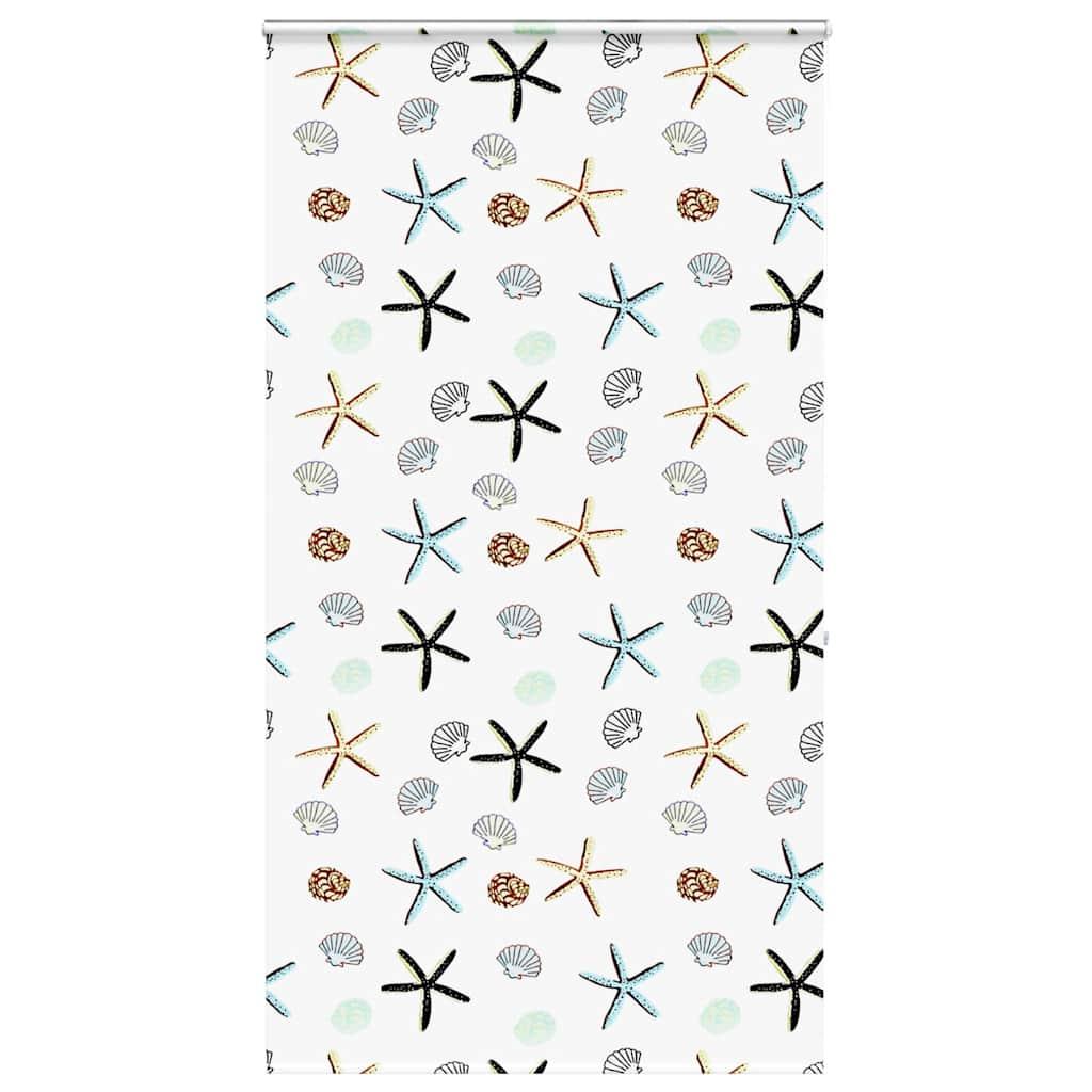 Bruserullegardin med kassette 140x240 cm Stofbredde 136 cm billede