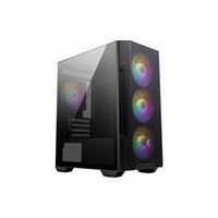 ATX Semi-tårn kasse MSI MAG FORGE M100R Hvid Sort Multifarvet