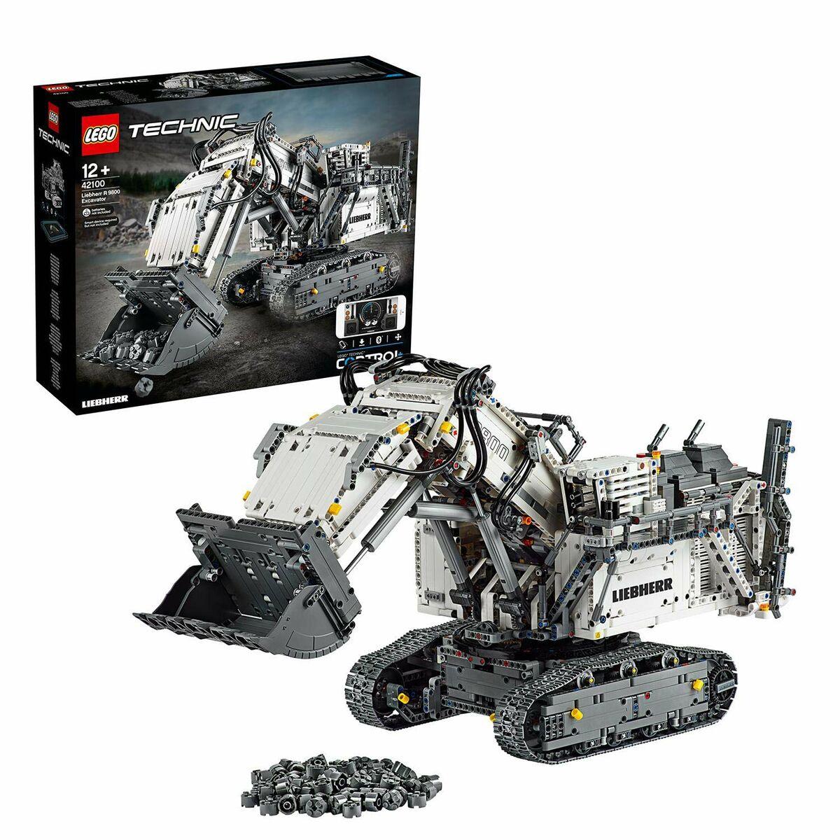 Playset Lego Technic: Liebherr R9800 Excavator 42100 4108 Dele 27 x 39 x 65 cm