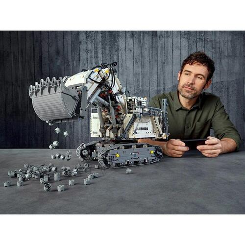 Playset Lego Technic: Liebherr R9800 Excavator 42100 4108 Dele 27 x 39 x 65 cm
