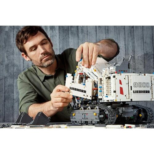 Playset Lego Technic: Liebherr R9800 Excavator 42100 4108 Dele 27 x 39 x 65 cm