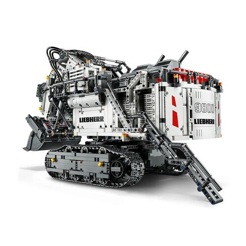 Playset Lego Technic: Liebherr R9800 Excavator 42100 4108 Dele 27 x 39 x 65 cm