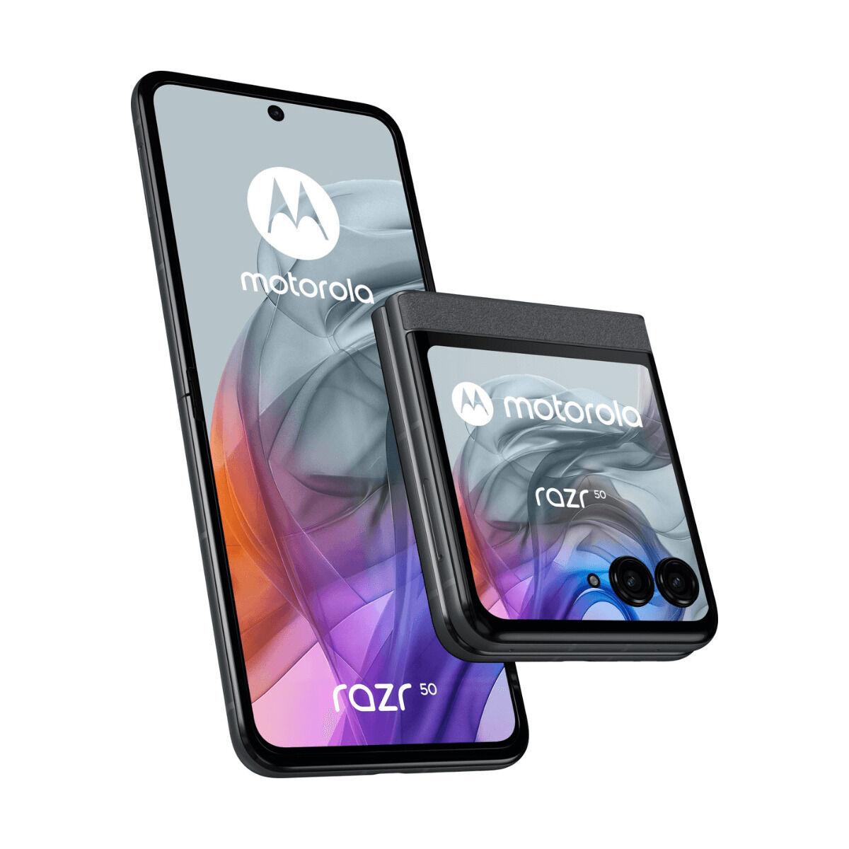 Motorola RAZR 50 - 5G smartphone - dual-SIM - RAM 8 GB / Intern hukommelse 256 GB - pOLED display - 6.9 - 2640 x 1080 pixels (120 Hz) - 2x bagkameraer 50 MP, 13 MP - front camera 32 MP - koalagrå