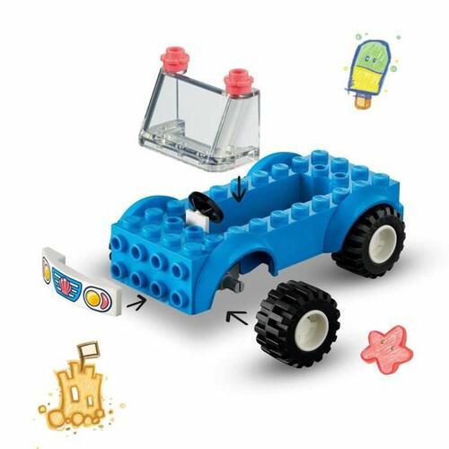 Legetøjssæt med køretøjer Lego 41725 Multifarvet