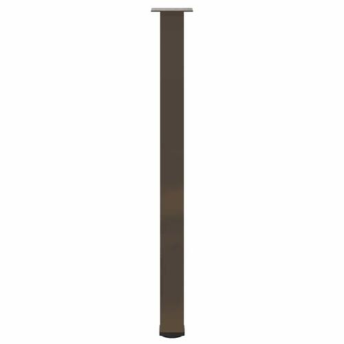 Sofabordben 4 stk. naturstål 110-112 cm stål