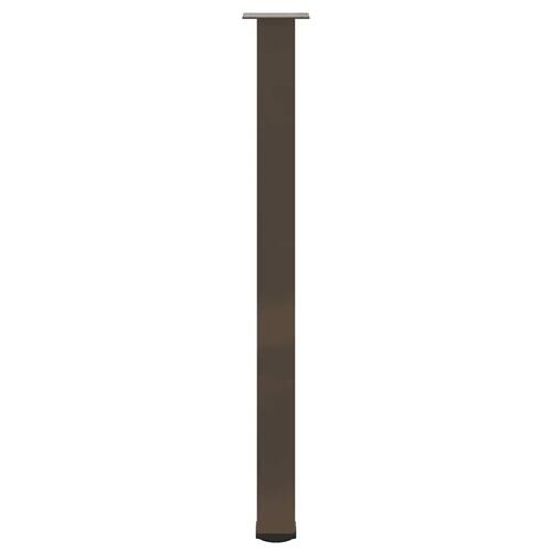 Sofabordben 4 stk. naturstål 110-112 cm stål