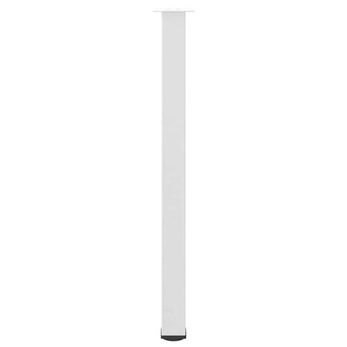 Sofabordben 4 stk. 110-112 cm stål hvid