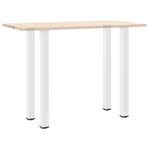 Sofabordben 4 stk. 110-112 cm stål hvid