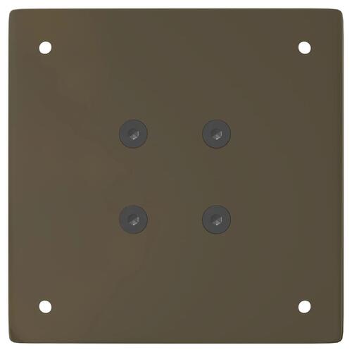 Sofabordben 4 stk. naturstål 72 cm stål