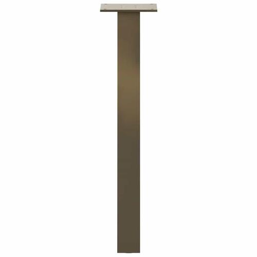 Sofabordben 4 stk. naturstål 30 cm stål