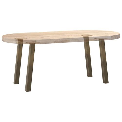 Sofabordben 4 stk. naturstål 30 cm stål