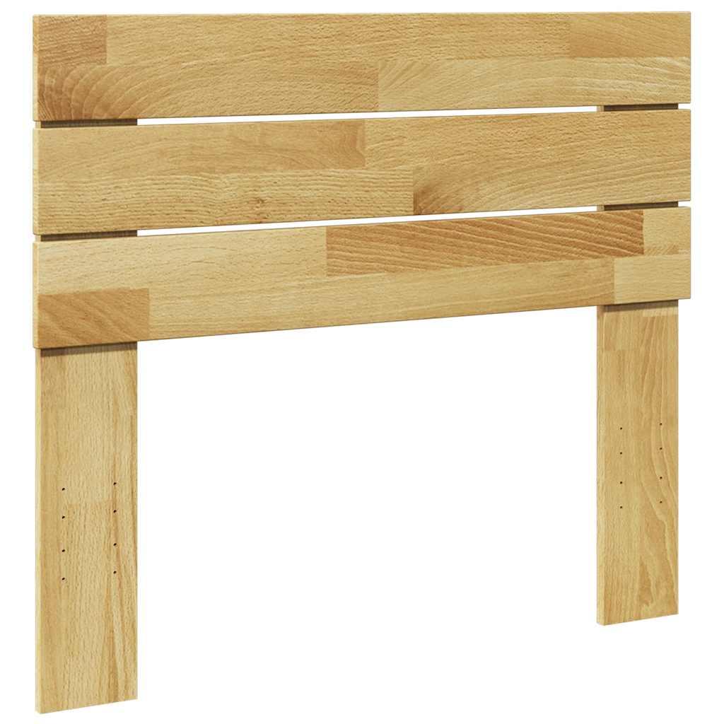 Hovedgærde 90 cm massivt træ eg