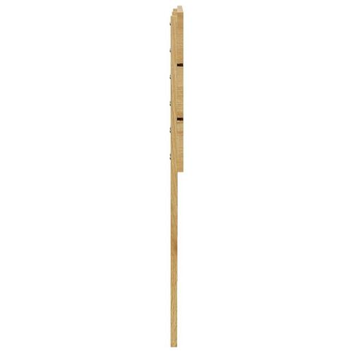 Hovedgærde 150 cm massivt træ eg
