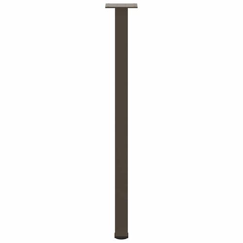 Sofabordben 4 stk. naturstål 72-74 cm stål